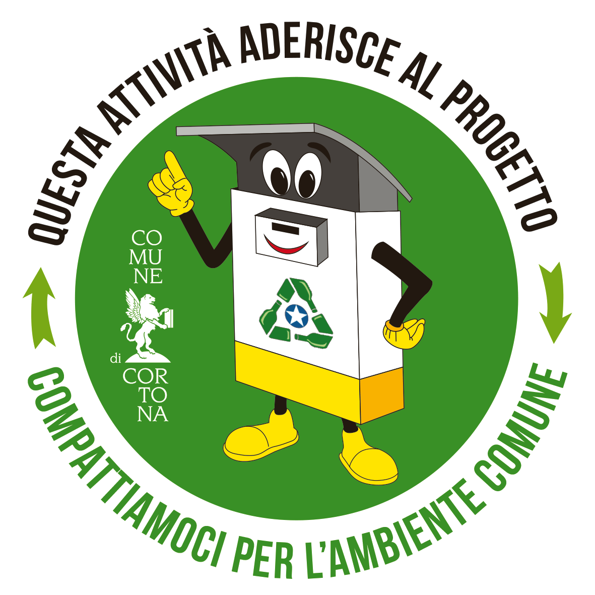 Compattiamoci a Cortona - Ecocompattatori nel comune di Cortona